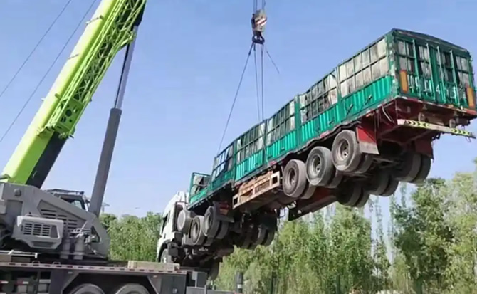 交口道路脱困救援案例